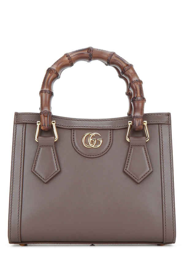 Gucci Tote Calf skin top handle bag in taupe