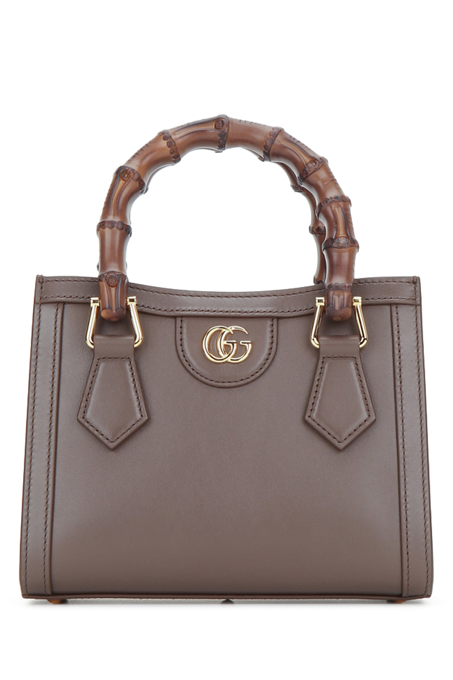 Gucci Tote Calf skin top handle bag in taupe