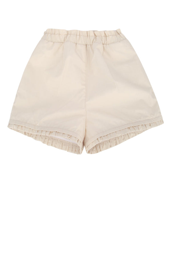 Moncler Jr shorts in beige