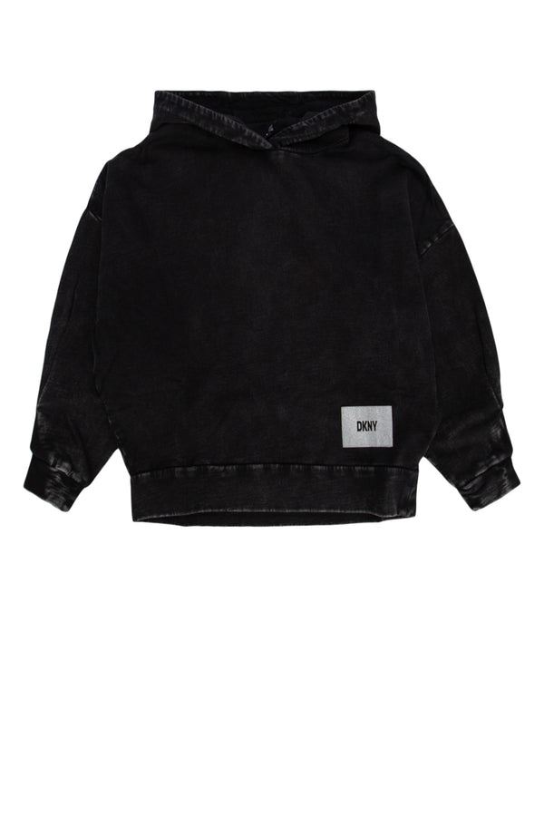 Dkny Junior 100% Cotton hoodie in black