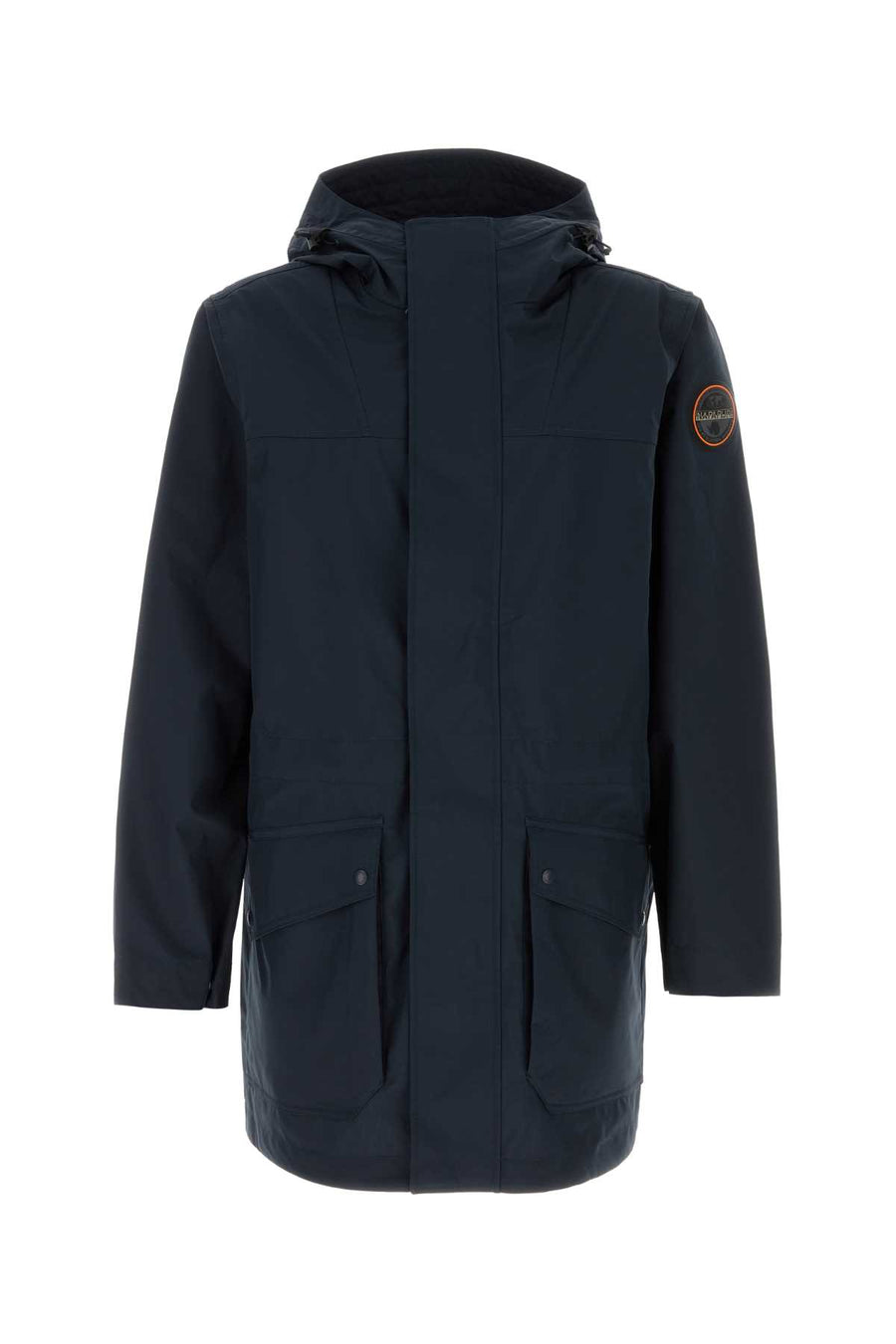 Napapijri Shell Exterior: 100% Polyester jacket in navy