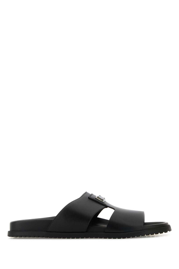 Dolce & Gabbana Exterior: 100% Calf flat in black