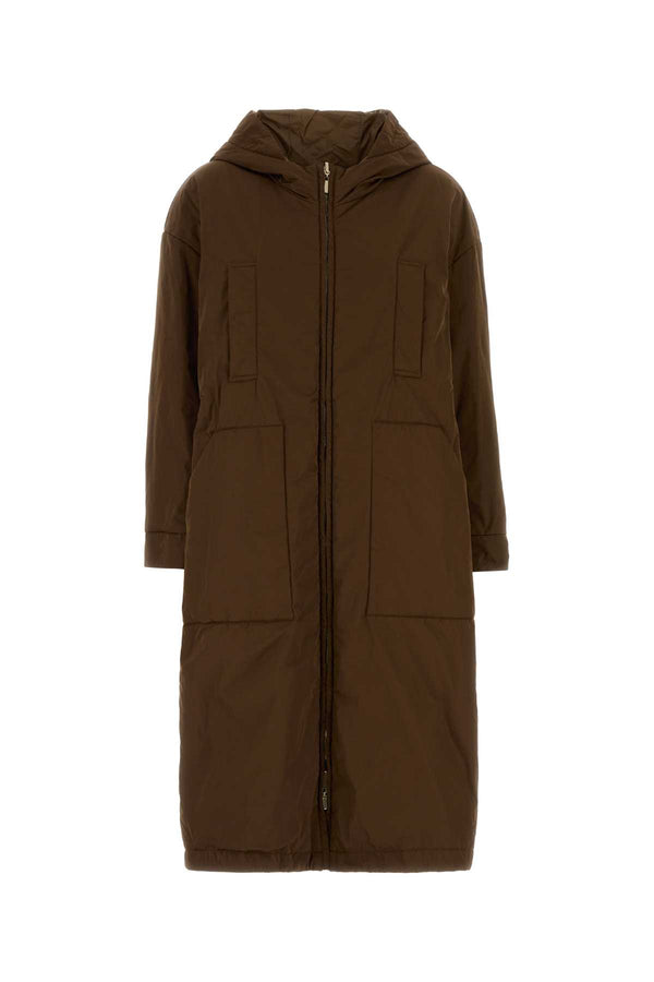 Chocolate Polyester Bosco Reversible Jacket Dark Honey Piumini
