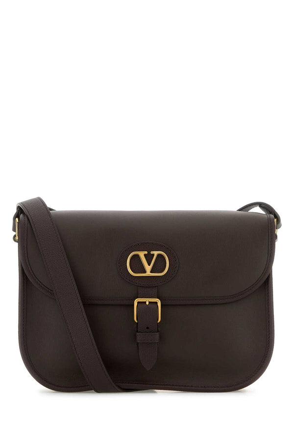 Valentino Garavani Body Calf leather - Bos Taurus crossbody bag in brown