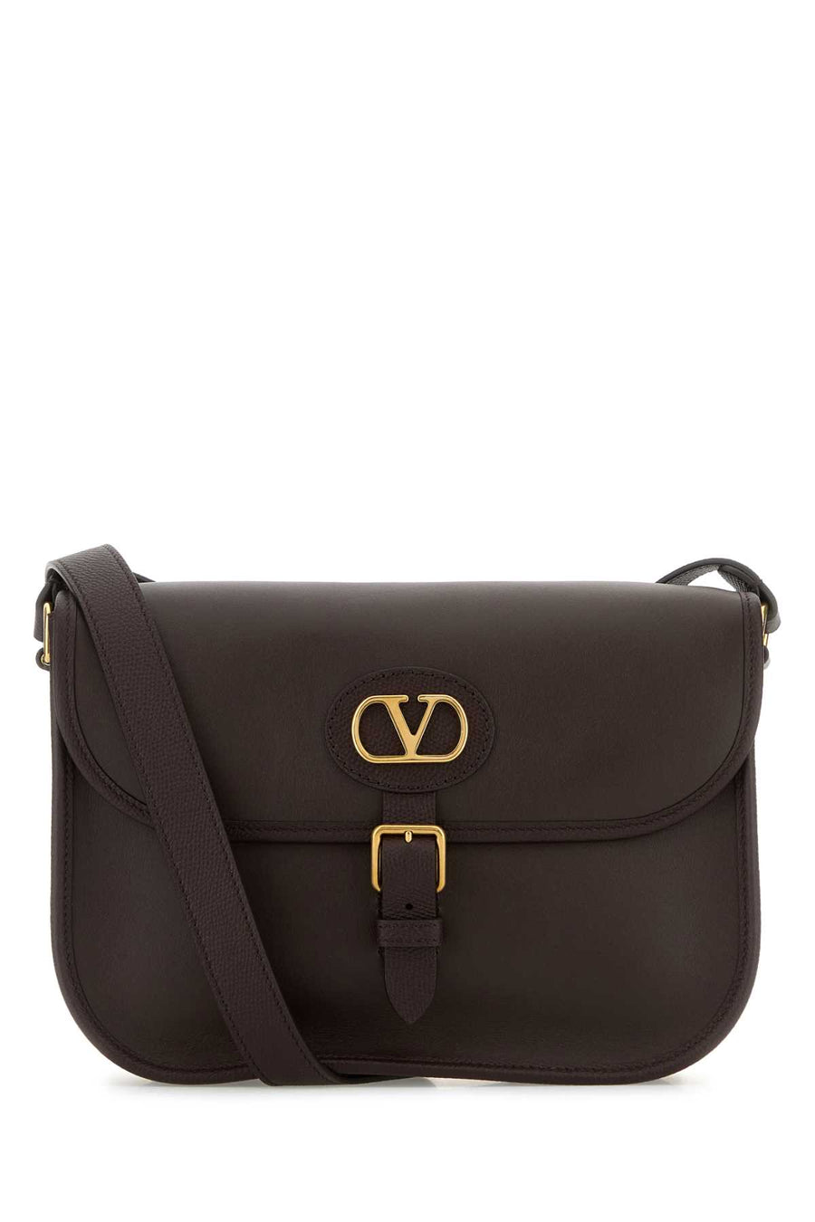 Valentino Garavani Body Calf leather - Bos Taurus crossbody bag in brown