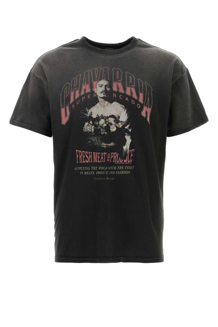 Willy Chavarria Chachi 100% Cotton t-shirt in black