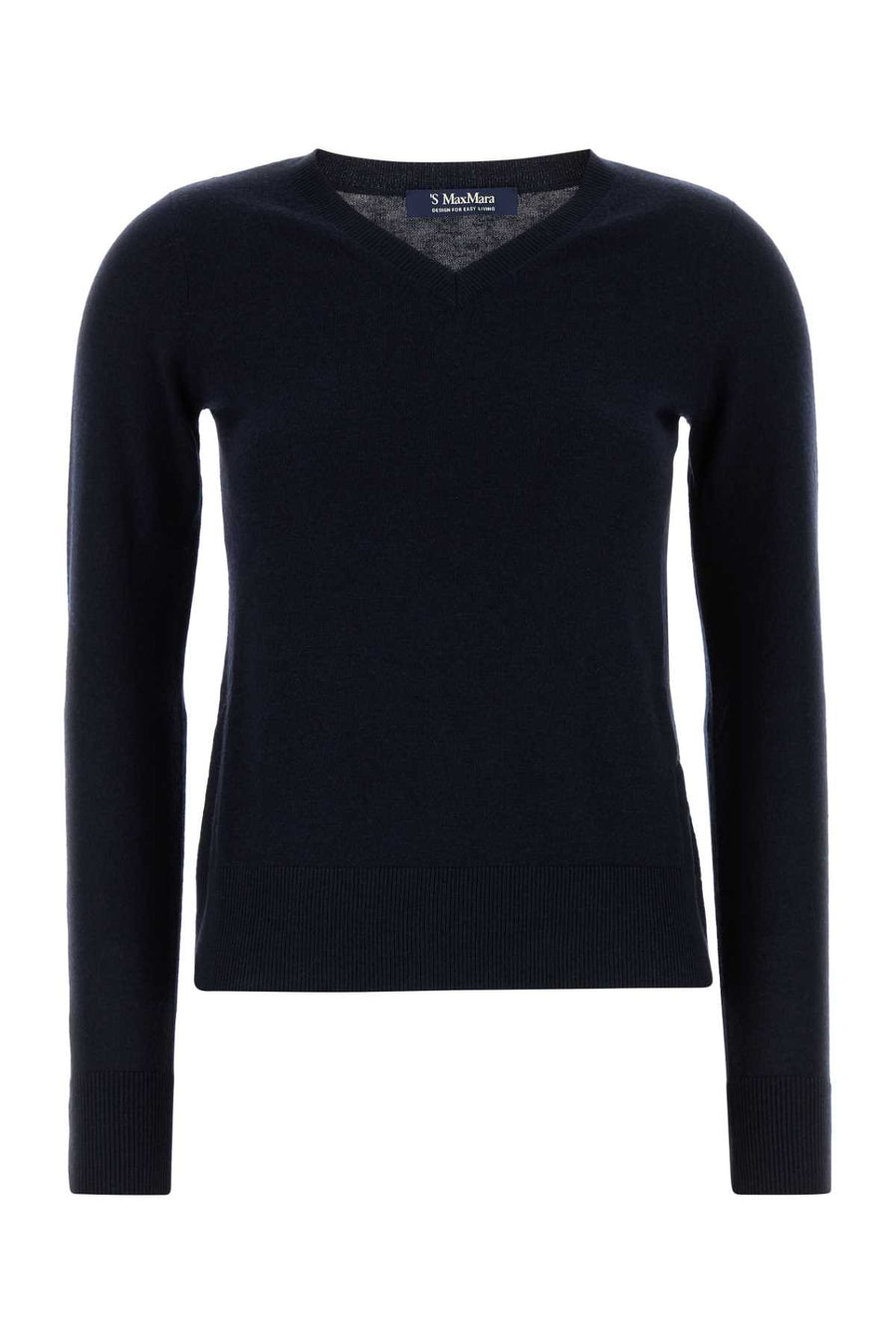 S Maxmara 100% Wool sweater in navy