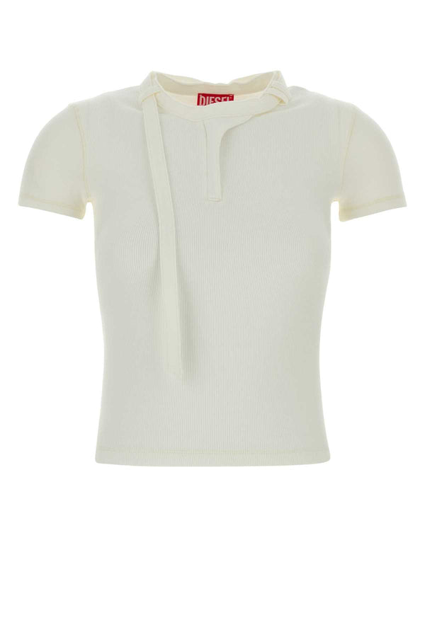 Diesel 96% Cotton t-shirt in white