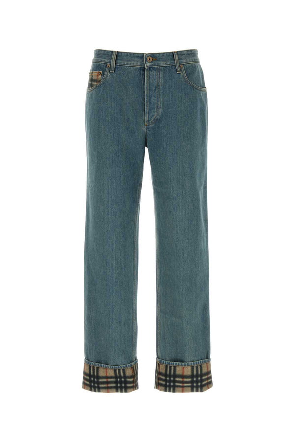 Burberry 100% Cotton jeans in blue