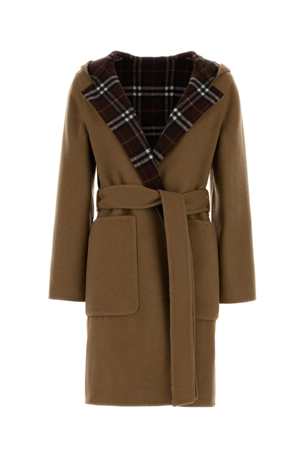 Burberry Exterior: 100% Wool coat in camel