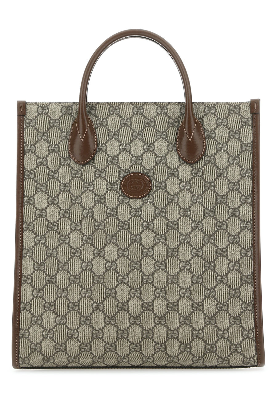 Gucci 60% Polyurethane tote bag in beige