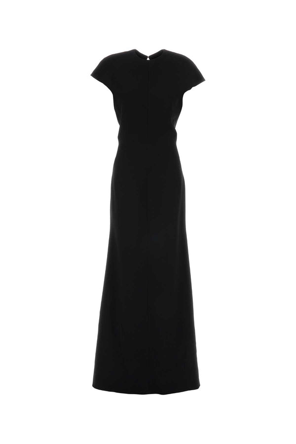 Jil Sander 100% Virgin Wool; Lining: 95% Viscosa 5% Elastan dress in black