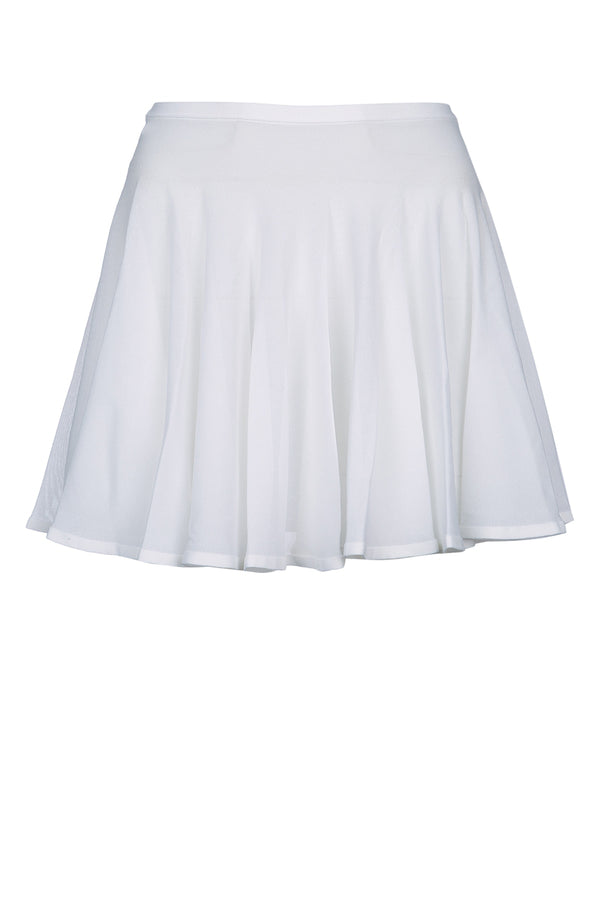 Skater Skirt Blanc Gonne