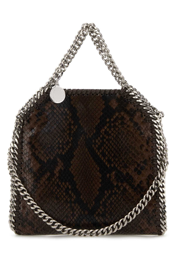 Stella McCartney Polyester (face); Polyester (trim 1); Polyamide (trim 2) shoulder bag in brown