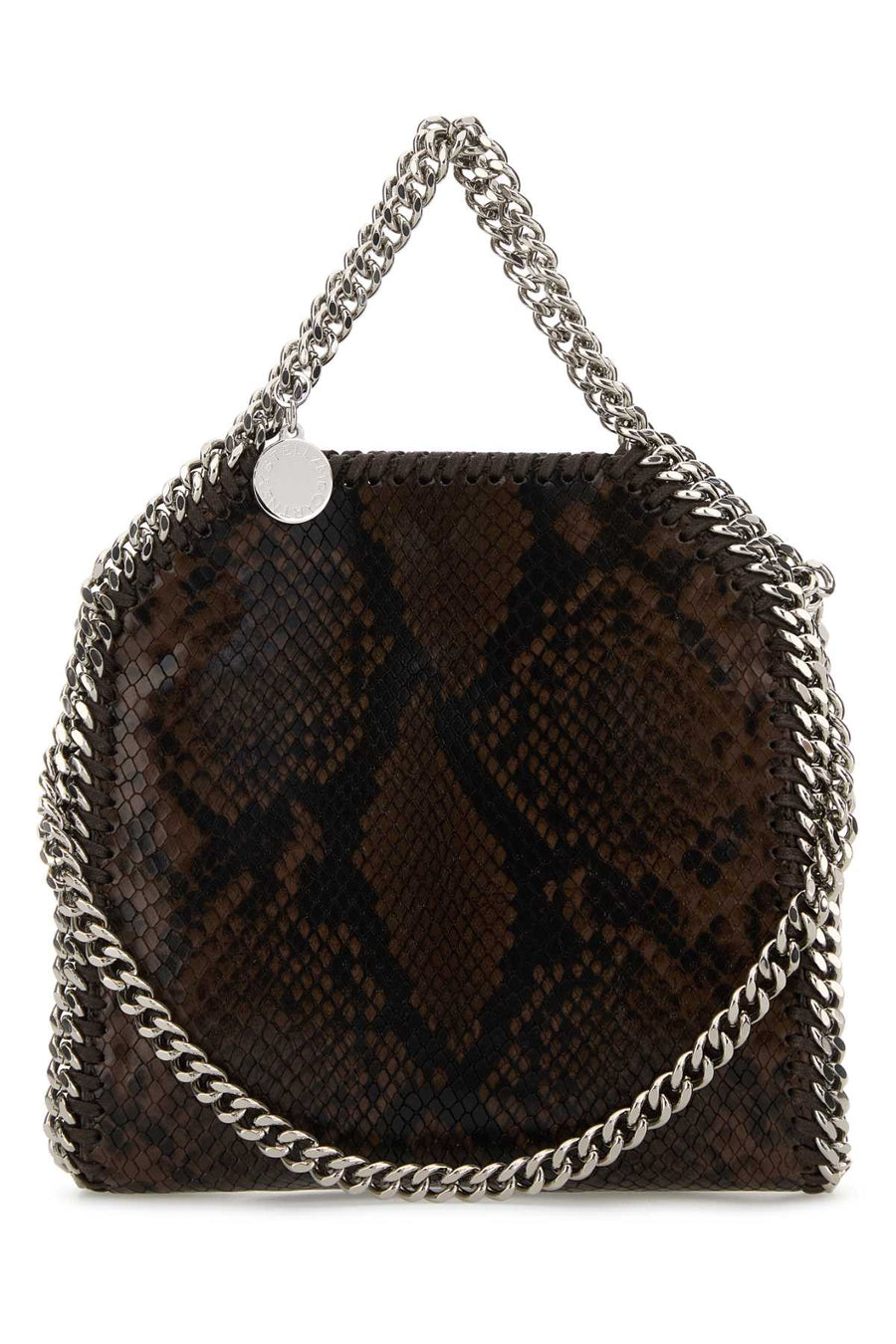 Stella McCartney Polyester (face); Polyester (trim 1); Polyamide (trim 2) shoulder bag in brown