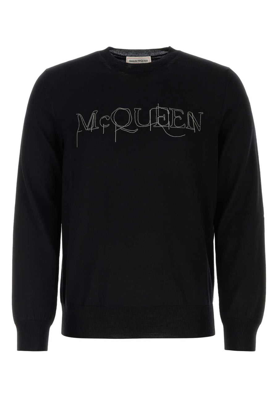 Alexander McQueen 100% Wool sweater in black