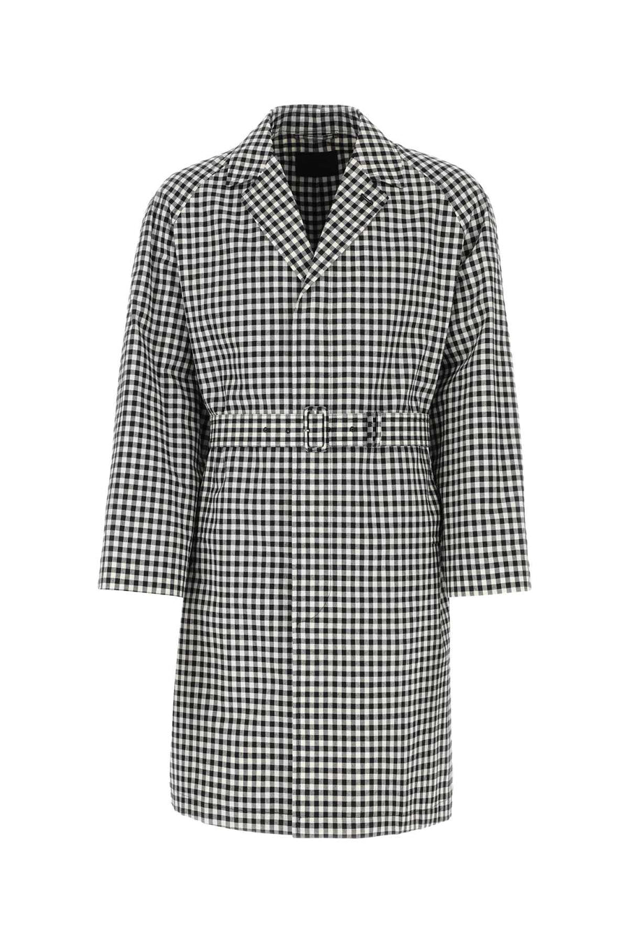 Prada 100% Cotton coat in black