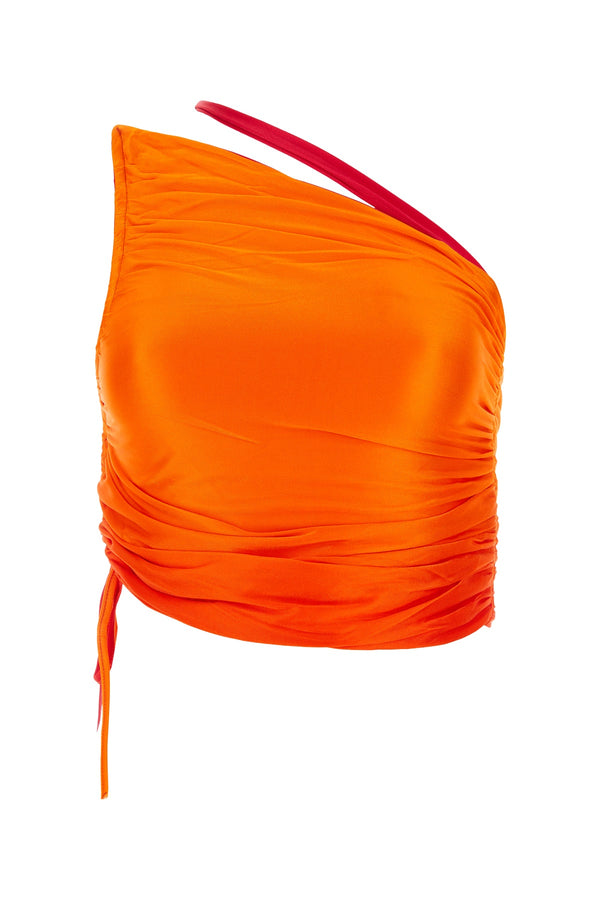Andrea Adamo Not stated tank top in orange