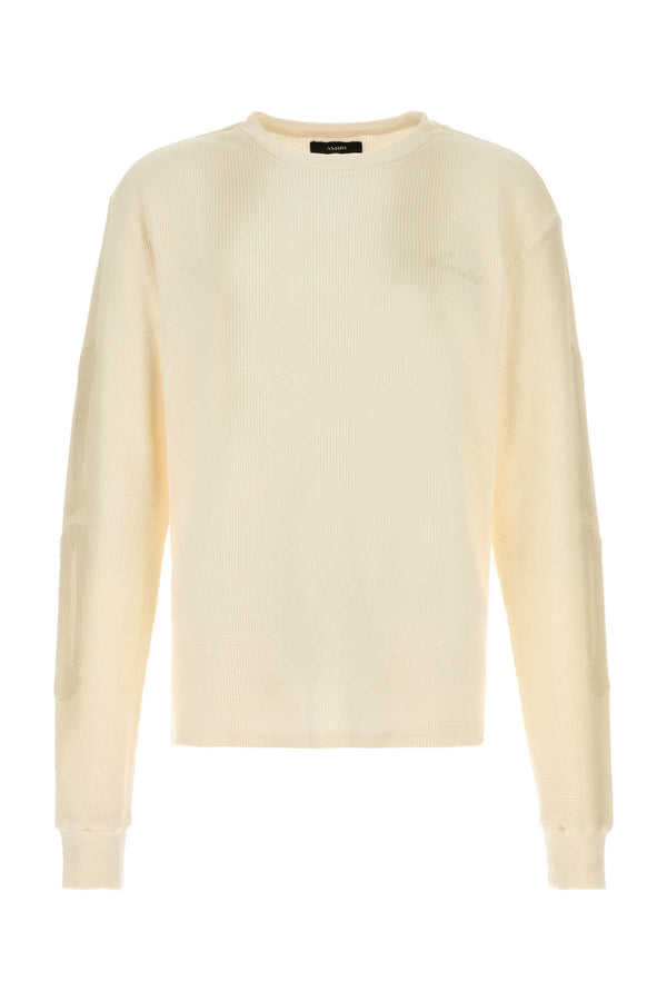 Amiri 100% Cotton sweatshirt in ivory