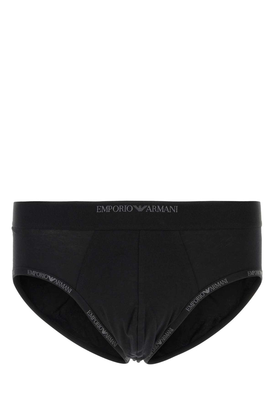 Emporio Armani Brief 95% Cotton brief in black