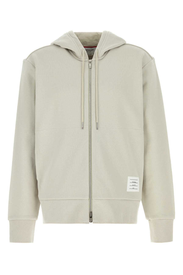 Thom Browne Hoodie 100% Cotton hoodie in beige