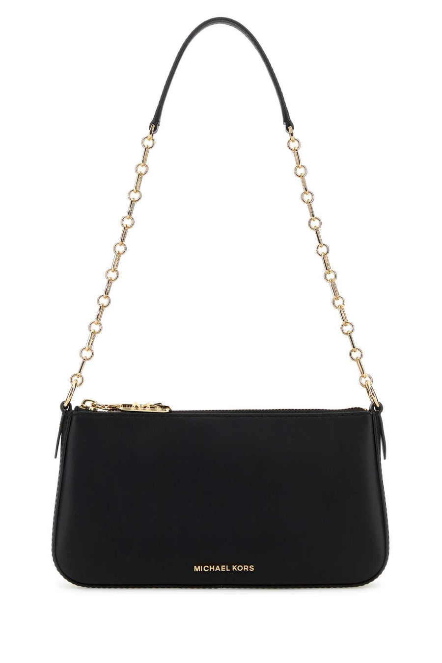 Michael By Michael Kors Chain 100% cow leather shoulder bag in black
