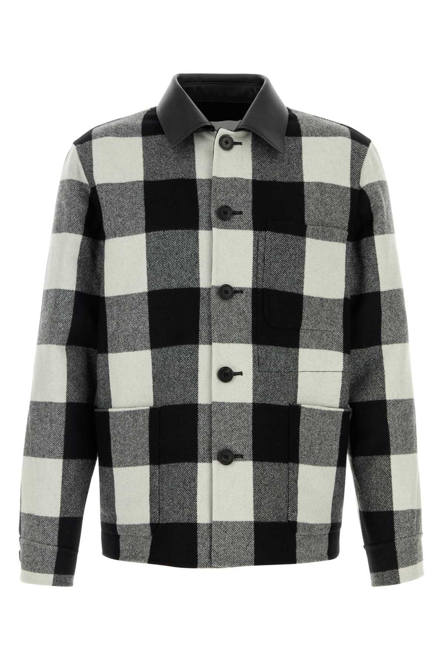 Givenchy Long 100% Wool overshirt in multicolor