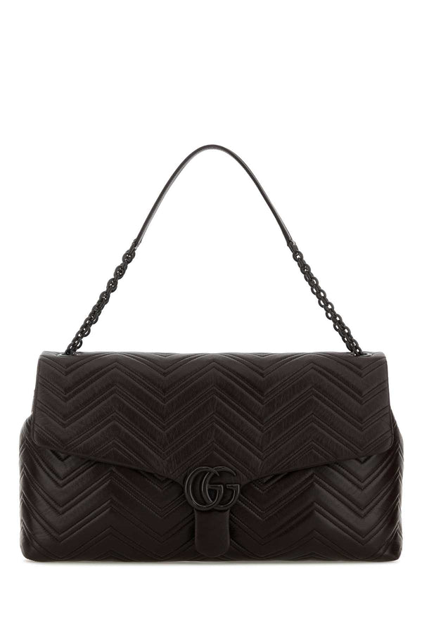 Gucci Harmont Calf skin shoulder bag in black
