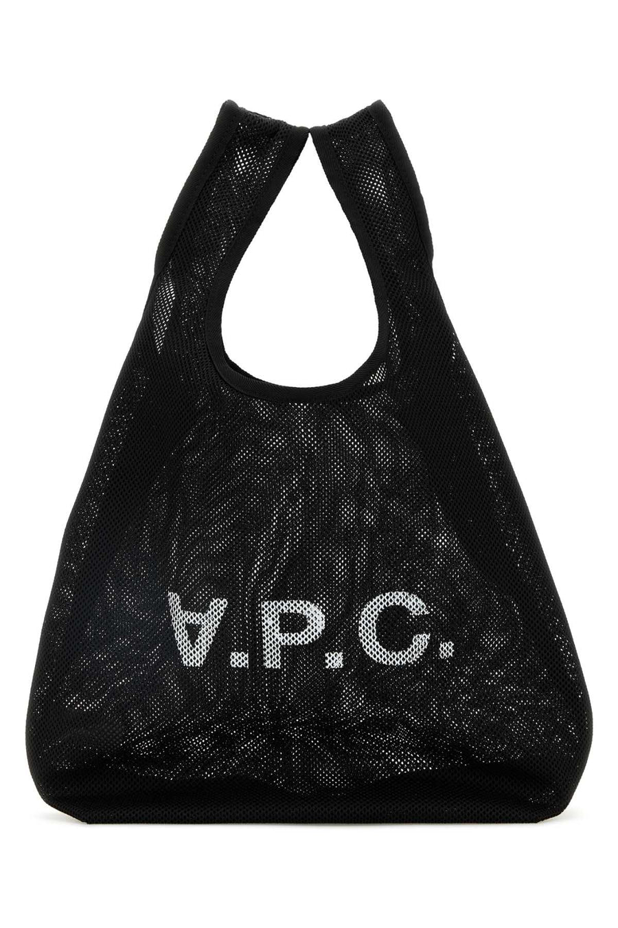 A.P.C. Shopping 100% Fabric shoulder bag in black