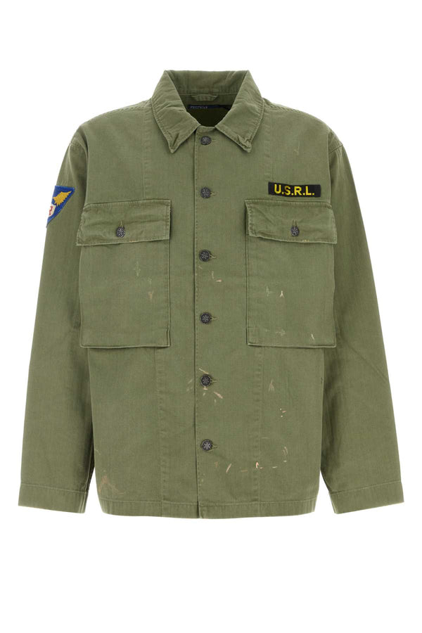 Polo Ralph Lauren 100% Cotton overshirt in green