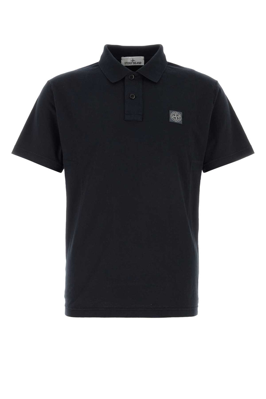Stone Island Exterior: 100% Cotton polo in navy