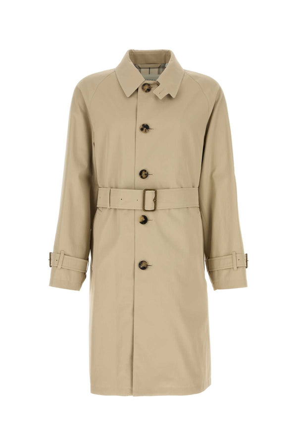 Burberry Rainwear 100% Cotton trench coat in beige