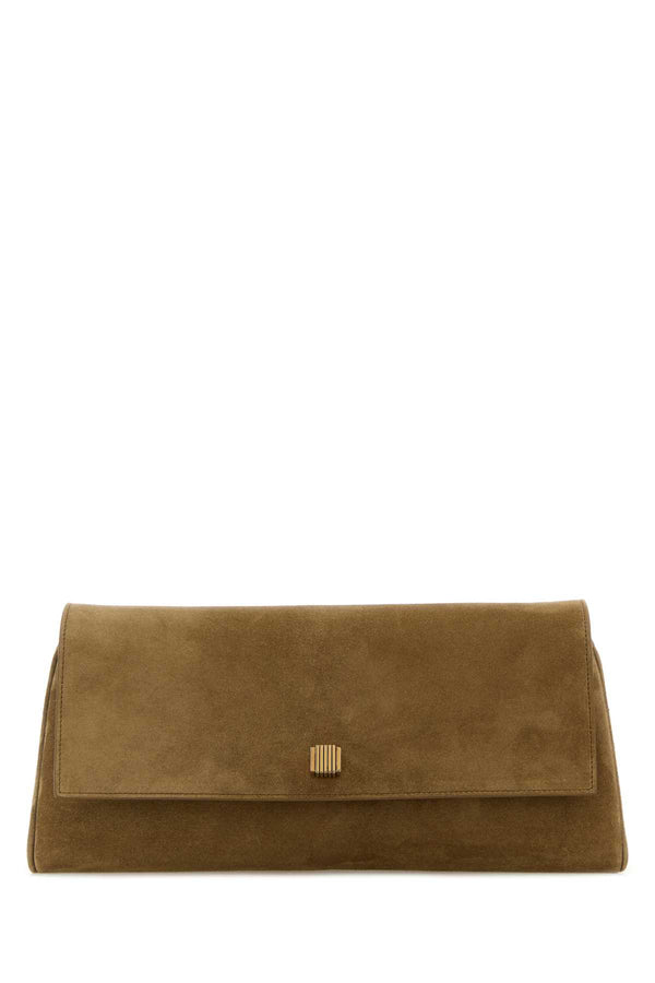 Khaite Clutch Exterior: 100% Leather clutch in brown