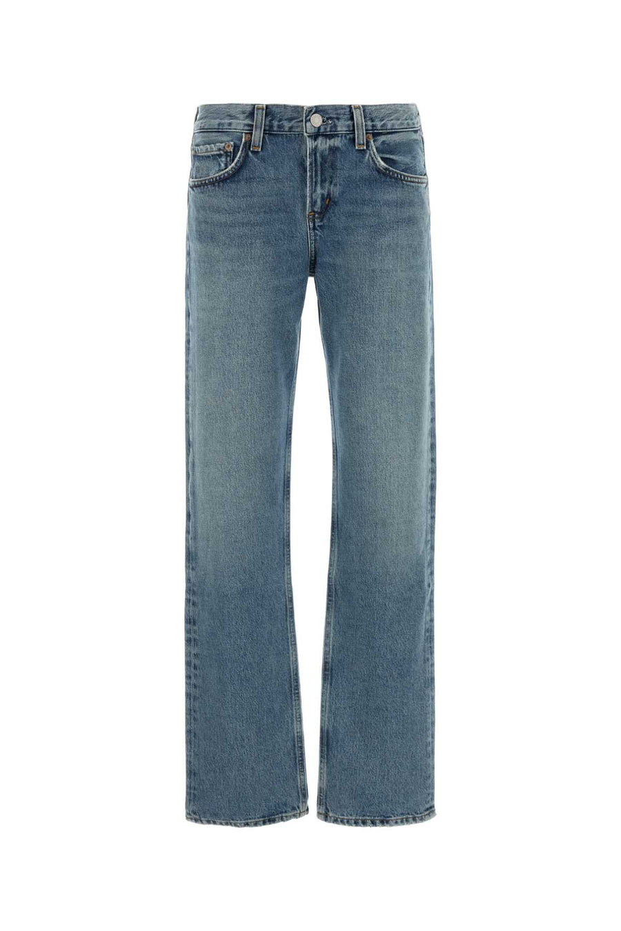 Agolde Rise 100% Regenerative Cotton jeans in blue