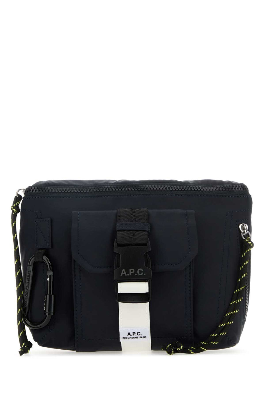 A.P.C. Trek 100% Nylon belt bag in navy