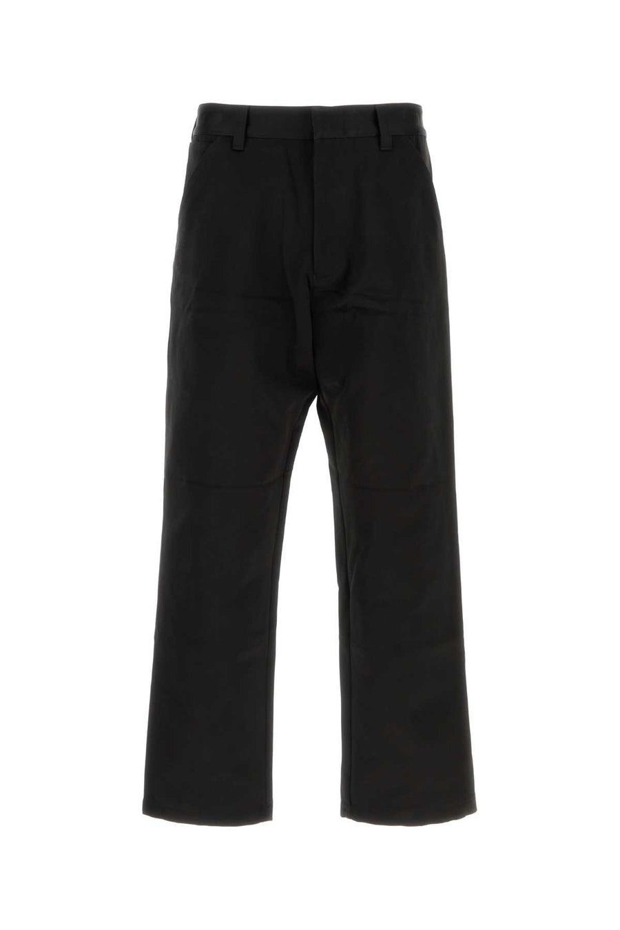 Prada 57% Silk trousers in black
