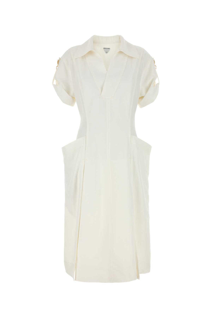 Bottega Veneta Bianco 76% Viscose dress in white