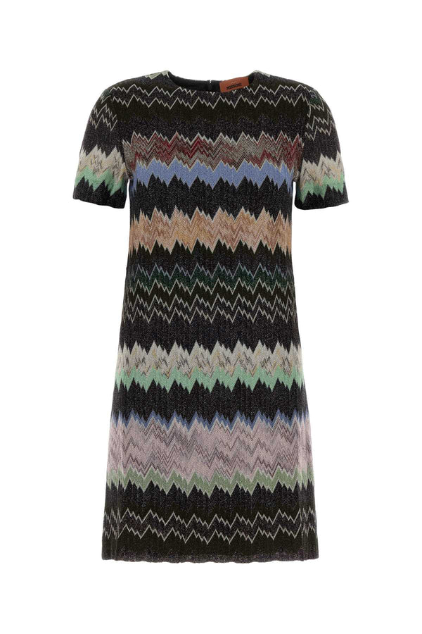 Missoni Corto 83% Viscose dress in black