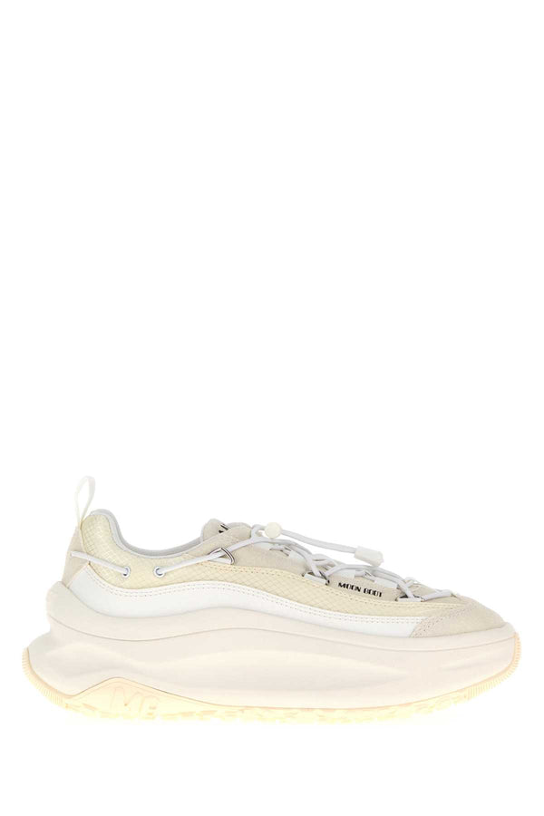 Moon Boot Moon Exterior: 100% Fabric; Interior: 100% Fabric; Sole: Rubber sneakers in white