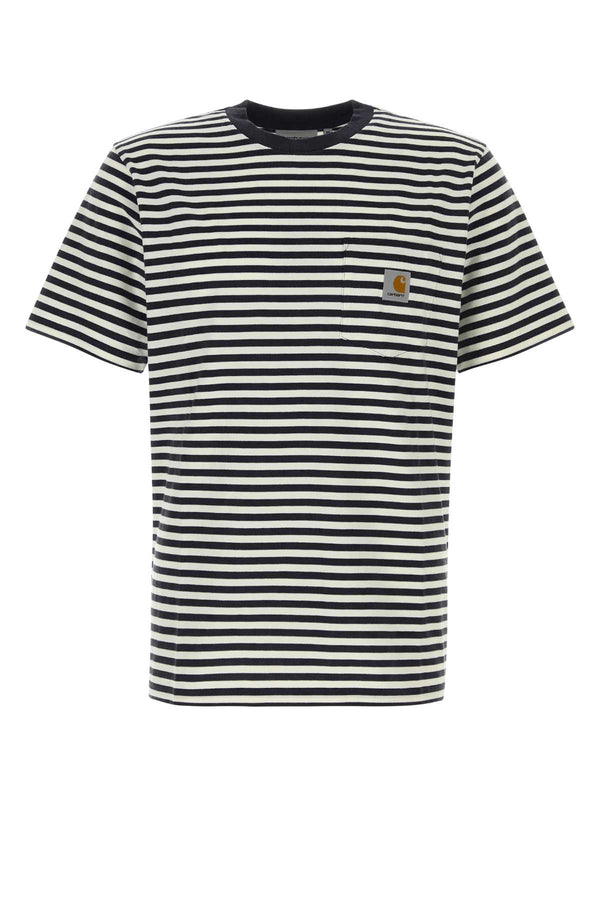 Carhartt Wip 100% Cotton t-shirt in navy
