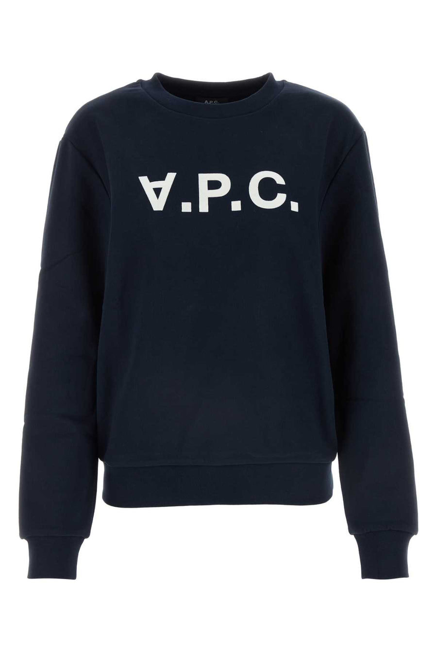 A.P.C. Standard 100% organic cotton sweatshirt in navy