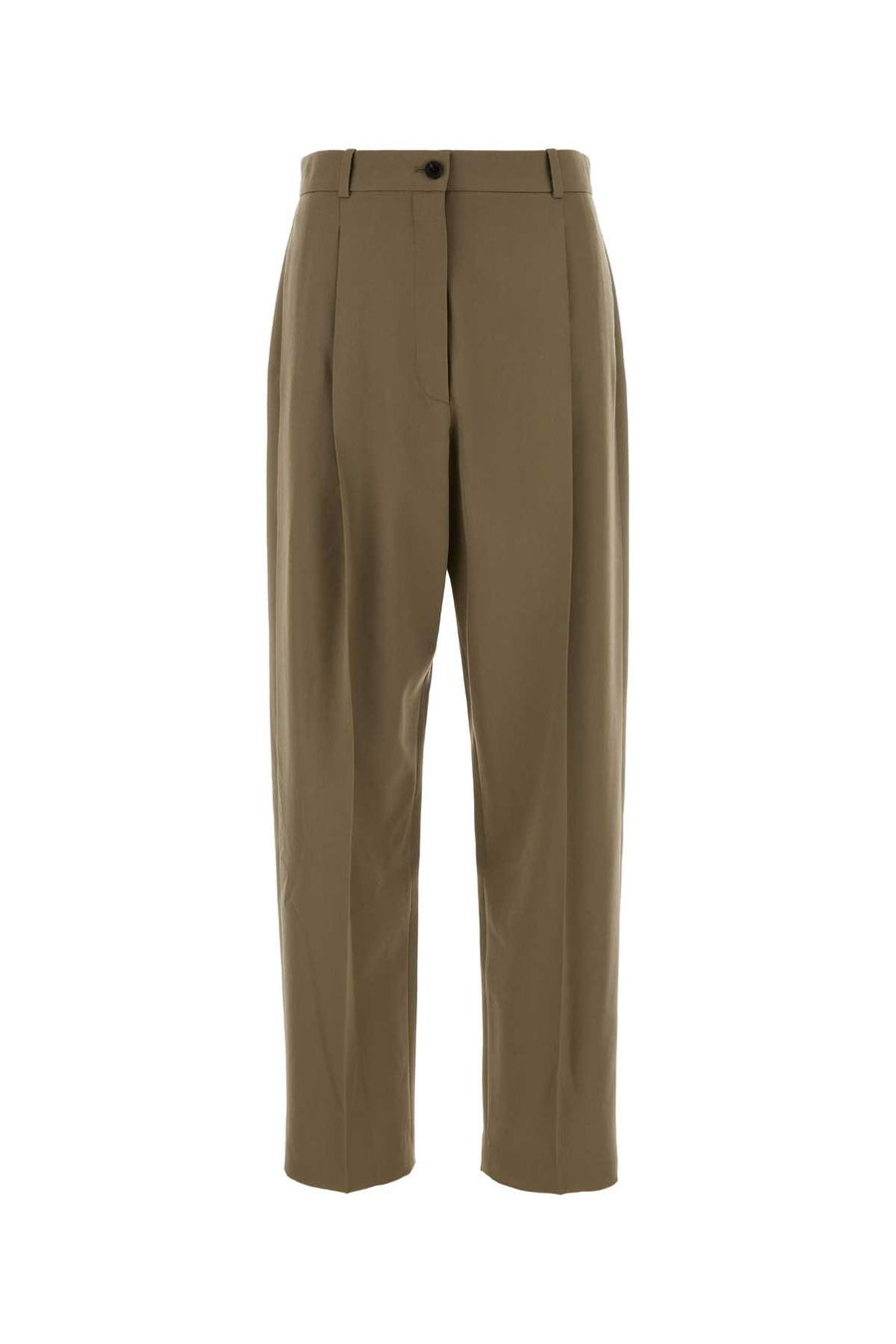 The Row Pant 100% Wool trousers in beige