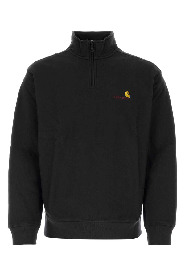 Carhartt Wip 80% Cotton sweatshirt in black