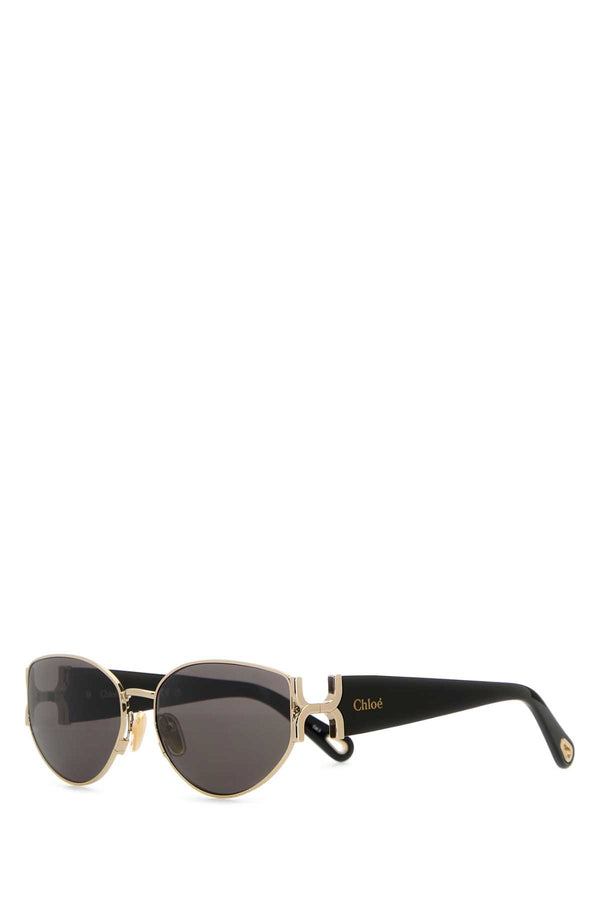 Chloé CH0260S Exterior: 100% Acetate sunglasses in gold
