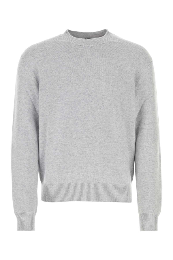 Bottega Veneta 97% Cashmere 2% Nylon 1% Elastane sweater in gray