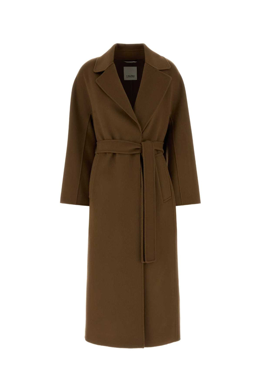 S Maxmara 100% Virgin wool coat in brown