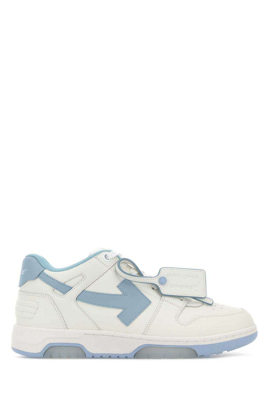 Off-White Exterior: 100% Leather sneaker in white