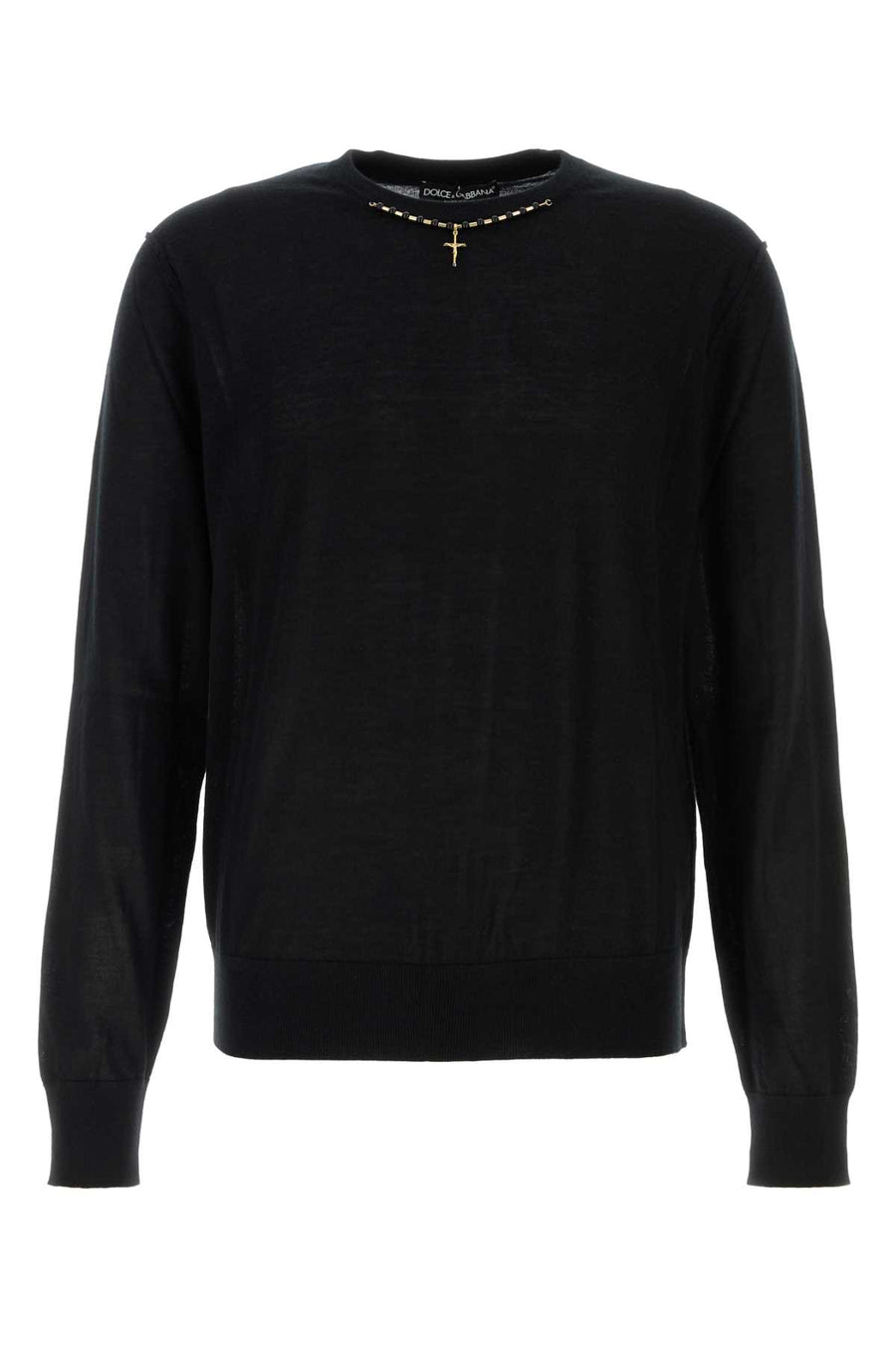 Dolce & Gabbana 100% Cashmere sweater in black