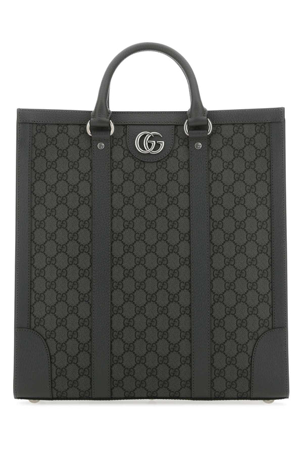 Gucci Exterior: 100% Fabric tote bag in gray