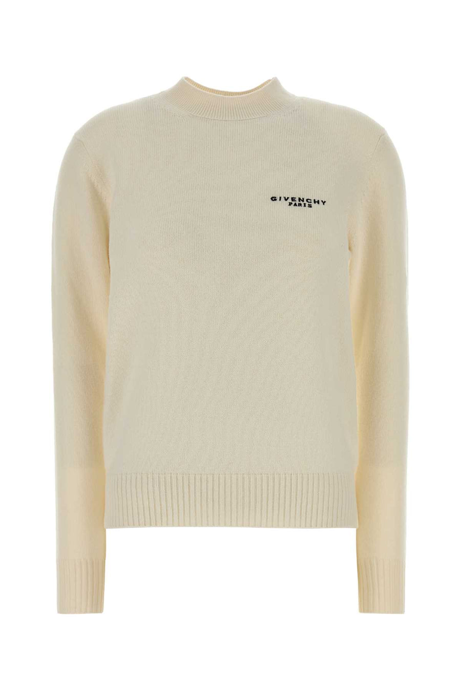 Givenchy Crew 70% Wool 30% Cashmere sweater in ivory
